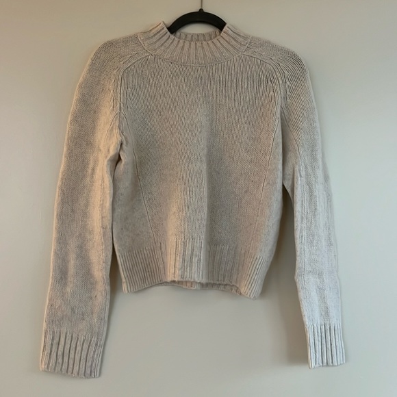 Vince Shrunken Mock Neck Sweater - Picture 2 of 4